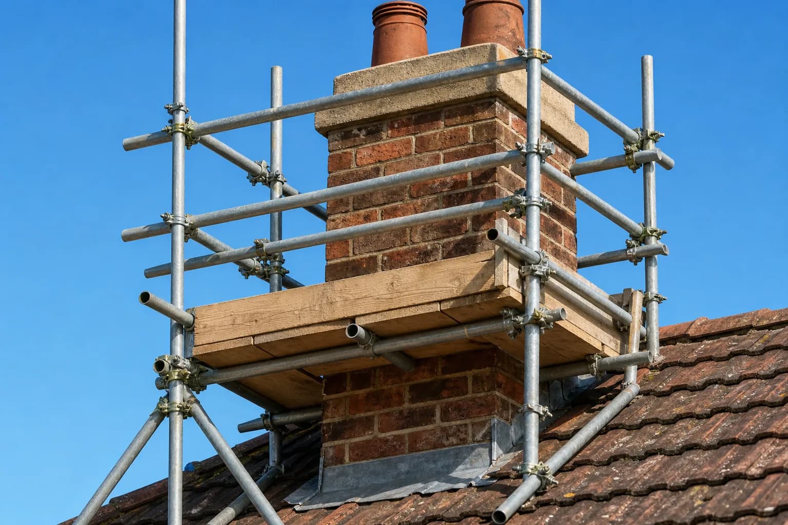 Chimney Scaffolding by Craig Test
